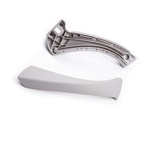 NYSQOJFNF Innentür Innengriff Auto Inner Griff Innen Tür Panel Pull Trim Abdeckung Für 3 Serie E90 E91 E92 E93 316 318 320 323 325 328 330 335(Gray right kit) von NYSQOJFNF