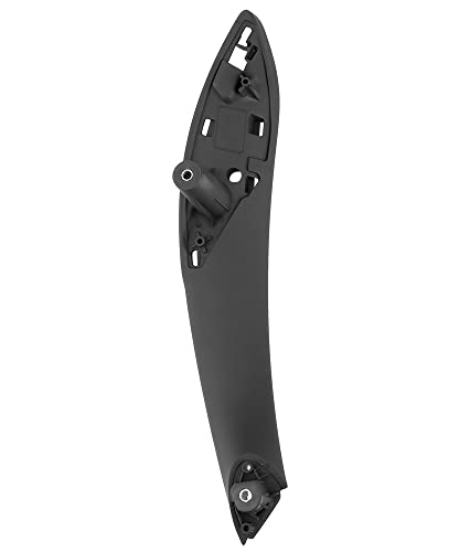 NYSQOJFNF Innentür Innengriff Auto Inner Griff Schwarz Vorne Hinten Links/Rechts Innen Türgriffe Tür Panel Pull Trim Abdeckung Für F30 F80 F31 F32 F34 F35(Hinten links) von NYSQOJFNF