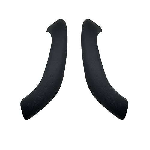 NYSQOJFNF Innentür Innengriff Auto Links Rechts Innentür Ziehgriff Außenverkleidung Ersatz Für X1 F48 F49 2016-2019 X2 F39 2017-2020 Schwarz(Black 2pcs set) von NYSQOJFNF
