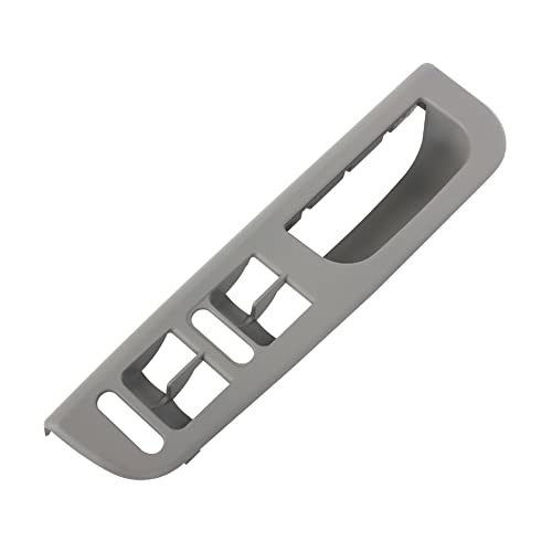 NYSQOJFNF Innentür Innengriff Auto Türgriff Armlehne Schalter Fahrerseite Control Switch Panel Auto Fenster Für VW Für Passat B5 Für Golf 4 Für Jetta Mk4 Für Bora(Grey) von NYSQOJFNF