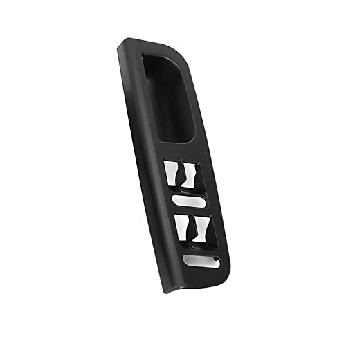 NYSQOJFNF Innentür Innengriff Auto Türgriff Armlehne Schalter Fahrerseite Control Switch Panel Auto Fenster Für VW Für Passat B5 Für Golf 4 Für Jetta Mk4 Für Bora(Schwarz) von NYSQOJFNF