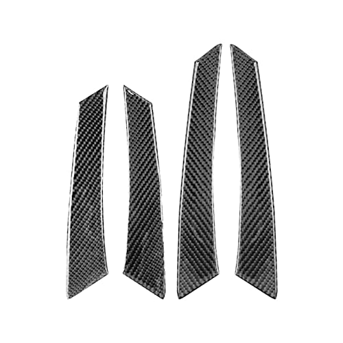 NYSQOJFNF Innentür Innengriff Carbon Faser Auto Innen Tür Panel Griff Pull Trim Abdeckung Innen Türgriffe Aufkleber Für Mazda 3 Für Axela 2010 2011 2012 2013 von NYSQOJFNF