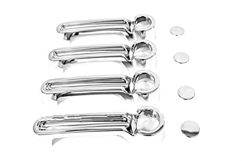 NYSQOJFNF Innentür Innengriff Chrom-Türgriffabdeckung Für Dodge Für Nitro 2007–2009. Türgriff-Innenraum NYSQOJFNF Innentür Innengriff Chrom-Türgriffabdeckung Für Dodge Für Nitro 2007–2009. Türgriff-Innenraum von NYSQOJFNF