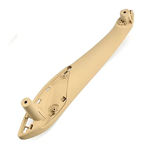 NYSQOJFNF Innentür Innengriff Für 3er F30 316d 318d 320d F31 320i 325d 328dx 11-19 51417279312 ABS Auto Innentürverkleidung Griff Sedan Pull Trim Cover(Beige-Front-Left) von NYSQOJFNF