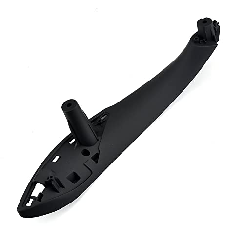 NYSQOJFNF Innentür Innengriff Für 3er F30 316d 318d 320d F31 320i 325d 328dx 11-19 51417279312 ABS Auto Innentürverkleidung Griff Sedan Pull Trim Cover(Black-Rear-Left) von NYSQOJFNF