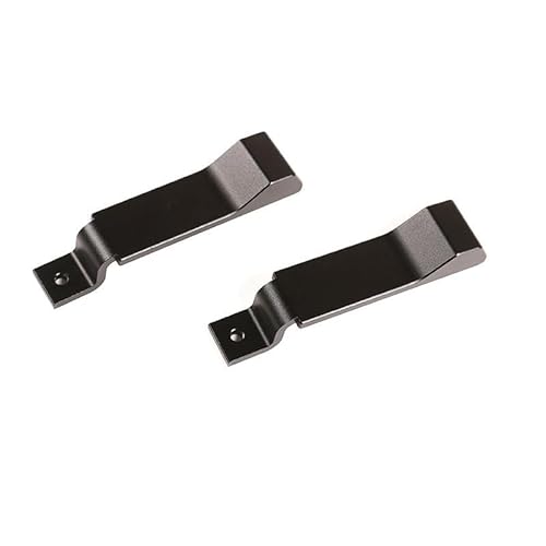 NYSQOJFNF Innentür Innengriff Für Land Für Rover Für Defender 90 110 130 2004-2018 Aluminium Auto Interne Türriegel Griff Dekoration Abdeckung Defender(Black 2-Pcs) von NYSQOJFNF