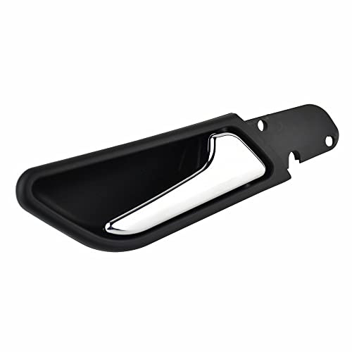 NYSQOJFNF Innentür Innengriff Für Mercedes Für Benz A-Klasse W169 B-Klasse W245 Verchromte Auto Innen Türgriffe Panel Trim Pull Bar Links Rechts Vorne Hinten(Black Right) von NYSQOJFNF