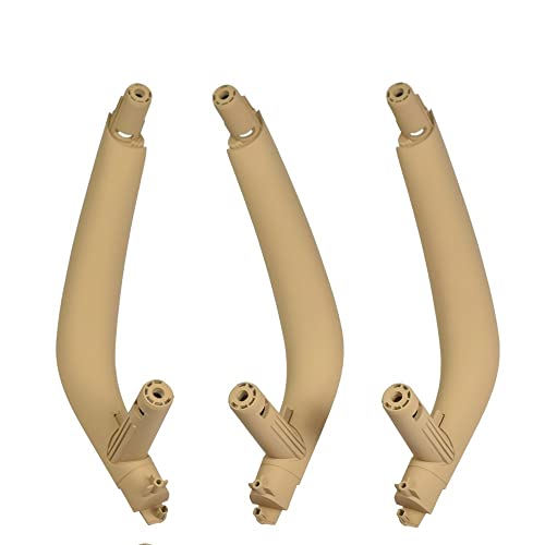 NYSQOJFNF Innentür Innengriff Für X5 X6 F15 F16 2014 2015 2016 2017 2018 Links Rechts 3 Teile/satz Auto Innentüren Griff Pull Trim Abdeckung Schwarz Beige(Beige-LHD) von NYSQOJFNF