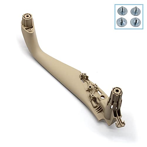 NYSQOJFNF Innentür Innengriff Innen Links Rechts Auto Türgriff Innen Abdeckung Trim Ersatz Für 5 Series G30 G31 G38 F90 2017 2018 2019 2020 2021(Front Right Beige) von NYSQOJFNF