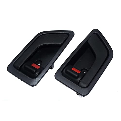NYSQOJFNF Innentür Innengriff Innentürgriff Vorne Hinten Links Rechts Für Hyundai Für Getz Für Click TB 2002–2006 2007 2008 2009 2010 2011(Black Pair) von NYSQOJFNF