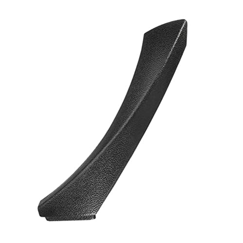 NYSQOJFNF Innentür Innengriff Innentürverkleidung Pull Trim Cover Einfache Installation Armlehne Auto Linker Türgriff Für E90 E91 316318/320/325/328/330/335(Schwarz) von NYSQOJFNF
