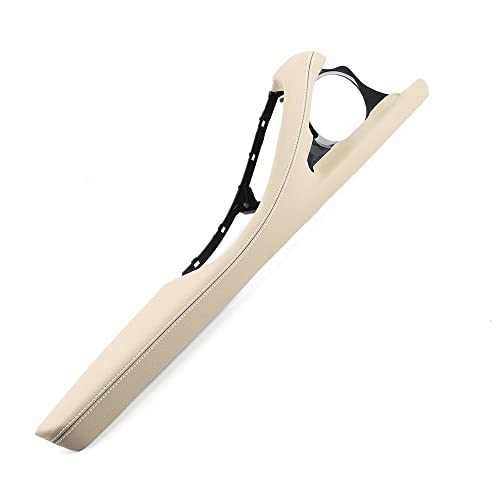 NYSQOJFNF Innentür Innengriff LHD RHD Links Rechts Fahrerseite Tür Armlehne Leder Außenrahmen Stützhalterung Für 5er F10 F11 F18 520 523 525 528 530(LHD Oyster) von NYSQOJFNF