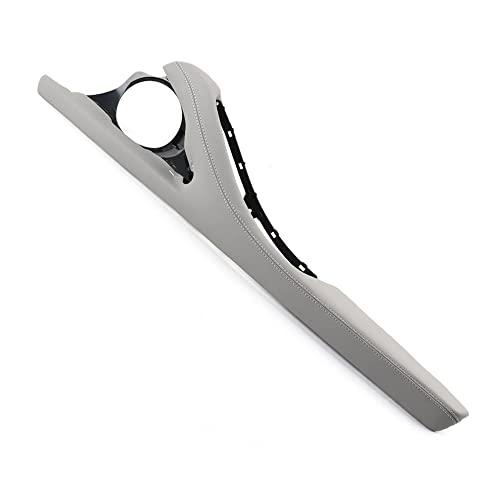 NYSQOJFNF Innentür Innengriff LHD RHD Links Rechts Fahrerseite Tür Armlehne Leder Außenrahmen Stützhalterung Für 5er F10 F11 F18 520 523 525 528 530(RHD Gray) von NYSQOJFNF