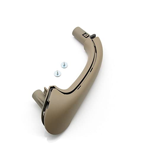 NYSQOJFNF Innentür Innengriff Schwarz Beige Grau Auto Vorne Hinten Innen Tür Pull Träger Abdeckungen Griffe Trim Für Mercedes Für Benz W203 C-klasse 2038101551(Front Beige Right) von NYSQOJFNF