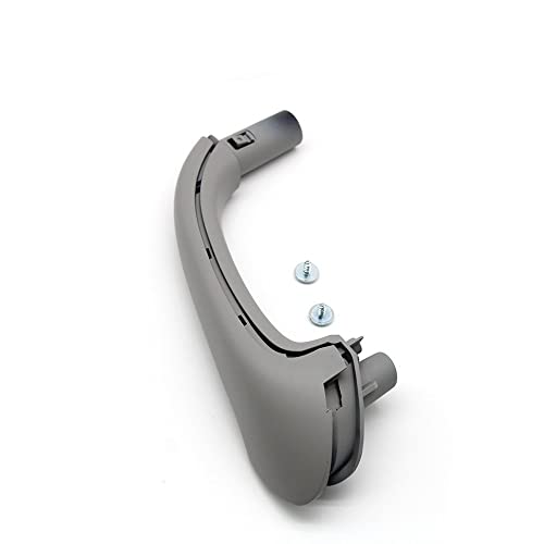 NYSQOJFNF Innentür Innengriff Schwarz Beige Grau Auto Vorne Hinten Innen Tür Pull Träger Abdeckungen Griffe Trim Für Mercedes Für Benz W203 C-klasse 2038101551(Rear Gray Left) von NYSQOJFNF