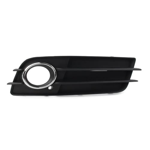 NYSQOJFNF Kühlergrill vorne 1 Stück Auto-Frontstoßstange Links/rechts Nebelscheinwerfer-Kühlergrill-Abdeckung Mit Chromring Für A4 B8 S-Line S4 2008–2012 Nebelscheinwerfergitter(1Pcs Right) von NYSQOJFNF