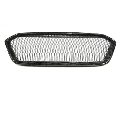 NYSQOJFNF Kühlergrill vorne Frontgrill Racing Grills Für Subaru Für Outback Sport 2020 2021 2022 Auto Oberen Stoßstange Haube Mesh Grid Kit Nebelscheinwerfergitter(Kohlefaser) von NYSQOJFNF