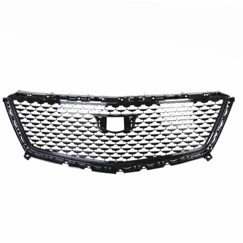 NYSQOJFNF Kühlergrill vorne Racing Grills Für Cadillac XT5 2016 2017 2018 2019 2020 2021 2022 2023 Front Grille Schwarz Auto Oberen Stoßstange Haube Mesh Grid Kit Nebelscheinwerfergitter von NYSQOJFNF