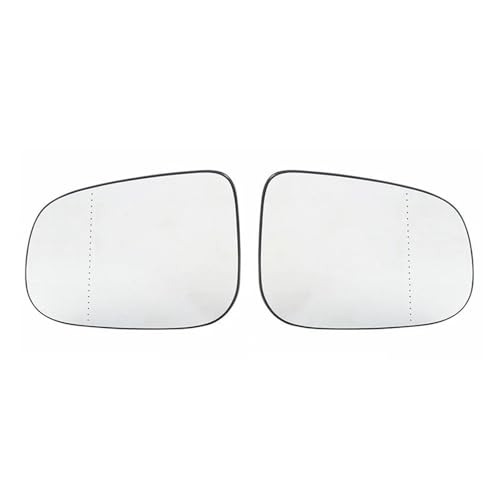 NYSQOJFNF Spiegelglas Für Volvo V40 S40 C30 C70 S80 II S60 V70 30716479 30716483 Auto Weitwinkel Links Rechts Erhitzt Flügel Hinten Spiegel Glas Ersatzspiegel(L+R) von NYSQOJFNF