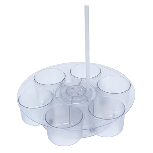 360 Grad Rotatable Water Flaschen Organizer Plastikbecher Lagerhalter Rack für Home Kitchen Office von NYSUZHOUJI