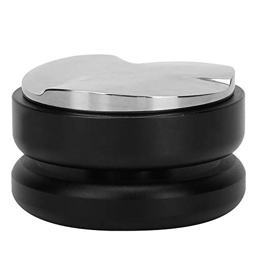 58mm Edelstahl Kaffee -Vertriebsbeschwerde Manipulationsverteilung Tamping -Werkzeug Kaffeezubehör Schwarze Home Office (Stoffpulverhersteller) von NYSUZHOUJI