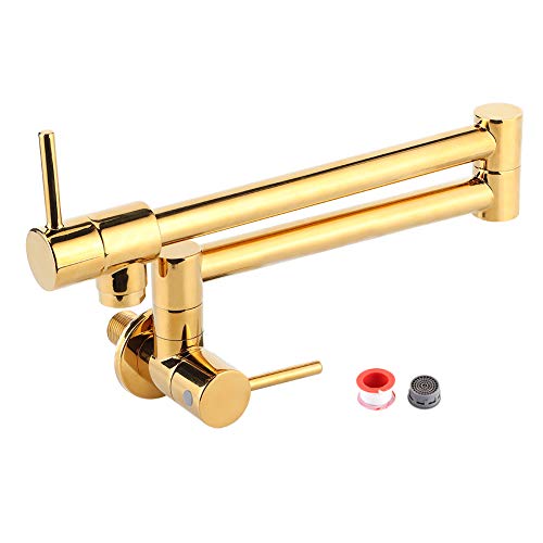 Messingwand montiert faltbare Küchenarmatur Easy Swing Arm einzelner kalter Wasserhahn für heimische moderne und einfache Messingwand montiert faltbare Küchenarmatur Easy Swing Arm einzelner kalter Wasserhahn für heimische moderne und einfache von NYSUZHOUJI