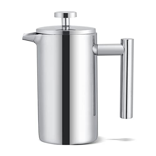 NYSUZHOUJI Edelstahl -Kaffeemaschine französische Presse mit Filter für Hauswärme von NYSUZHOUJI