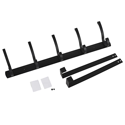 NYSUZHOUJI Tür hängende Haken moderne minimalistische schwarze 5 Haken Wand montiert verdickte Aluminium Badezimmer Türreihe Haken Haken Haken NYSUZHOUJI Tür hängende Haken moderne minimalistische schwarze 5 Haken Wand montiert verdickte Aluminium Badezimmer Türreihe Haken Haken Haken von NYSUZHOUJI