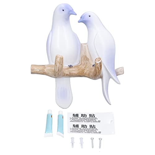 NYSUZHOUJI Vögel Kleiderbügel Wasser verhindern dekorative Rack Küchen (L hellpurpur) von NYSUZHOUJI