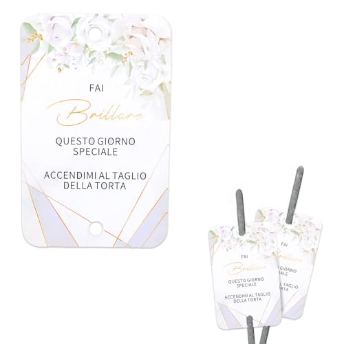 100 Stück Glitzeranhänger für Hochzeitsgeschenke, Glitzersternanhänger aus Karton, Glitzerluftschlangen zum Anschneiden der Hochzeitstorte, Hochzeitstasche(Stil 1) von NYTGAH