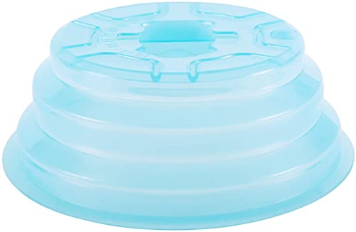 Silikon-Mikrowellenteller-Abdeckung, zusammenklappbar, Spritzschutz, spülmaschinenfest und BPA-frei, 27,9 cm Silikon-Mikrowellenteller-Abdeckung, zusammenklappbar, Spritzschutz, spülmaschinenfest und BPA-frei, 27,9 cm von NYTGHYT