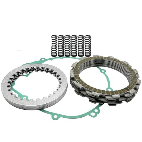 NYUwec Hochleistungs -Frühlingskupplungs -Kit mit Deckdichtung kompatibel mit R6 YZF R6 1999 2000 2001 2002 R6S YZF R6S 2001 von NYUwec