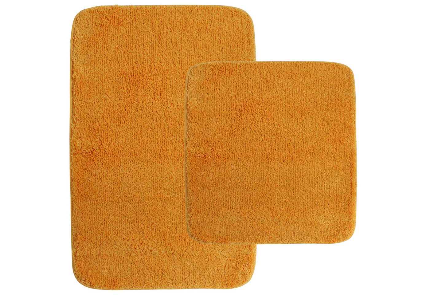 NYVI Badematte Badematten Set 2 teilig NYVISpa Lasalle Badezimmerteppich Set, Höhe 20 mm, Polyester, Rutschfest, Saugfähig, Schnell Trocknend, Fußbodenheizung geeignet von NYVI