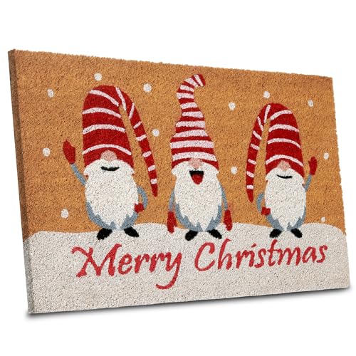 NYVI Fußmatte Christmas - rutschfest, Hygienisch, Leicht zu Reinigen, für Innen und Außen - Fußabtreter Schmutzfangmatte - 40x70 cm Rechteckig - Christmas 1 NYVI Fußmatte Christmas - rutschfest, Hygienisch, Leicht zu Reinigen, für Innen und Außen - Fußabtreter Schmutzfangmatte - 40x70 cm Rechteckig - Christmas 1 von NYVI