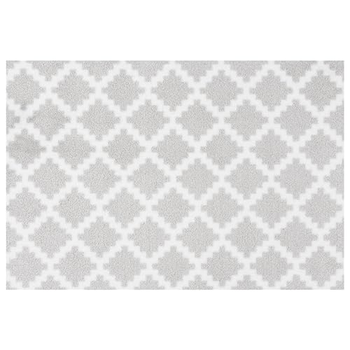 NYVI Fußmatte Home - Wetterfest, rutschfest, für Innen und Außen - Schmutzfangmatte Türmatte - 50x70 cm Rechteckig - Grau NYVI Fußmatte Home - Wetterfest, rutschfest, für Innen und Außen - Schmutzfangmatte Türmatte - 50x70 cm Rechteckig - Grau von NYVI