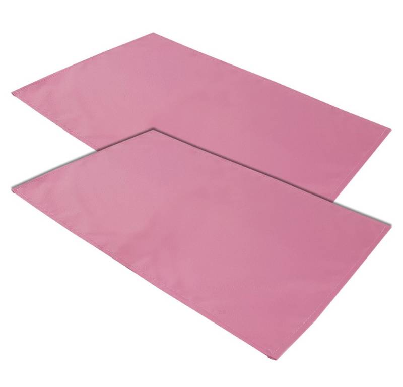 NYVI Gartentischdecke Platzdeckchen SunLounge 2er Pack 30x45 cm Wasserabweisend (1-tlg), Outdoor Tischdecke Gartentischdecke mit Lotuseffekt von NYVI