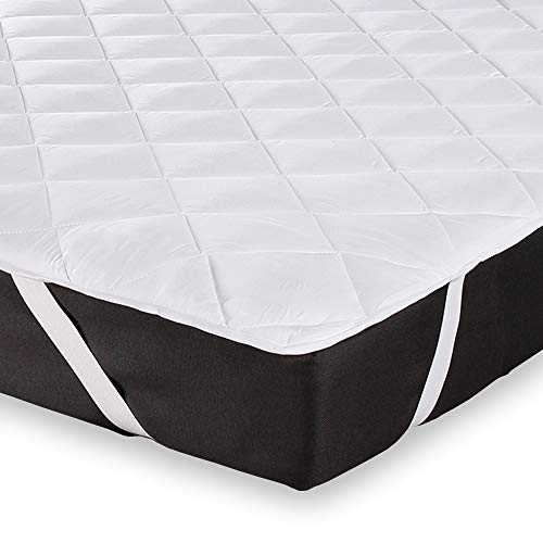 NYVI Matratzenauflage DreamScience Comfort 180x200 cm - Matratzenschoner mit Hohlfaser Füllung - Allergiker geeignet, atmungsaktiv, hygienisch, Oeko-TEX - für Matratzen, Boxspringbetten NYVI Matratzenauflage DreamScience Comfort 180x200 cm - Matratzenschoner mit Hohlfaser Füllung - Allergiker geeignet, atmungsaktiv, hygienisch, Oeko-TEX - für Matratzen, Boxspringbetten von NYVI
