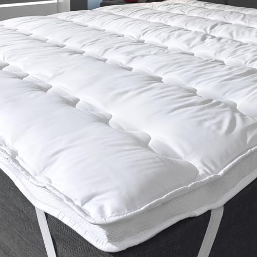 NYVI Matratzentopper DreamScience Memory Foam - Viskoelastischer Topper für Matratzen & Boxspringbetten - Optimale Körperanpassung, Antiallergisch, Klimaregulierend - Matratzenauflage 180x200 cm von NYVI