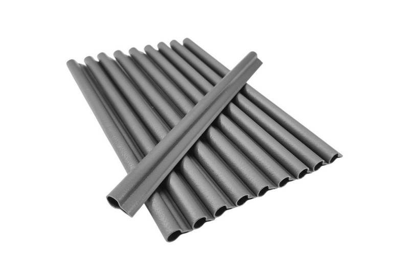 NYVI Sichtschutzstreifen Befestigungsclips für Sichtschutzstreifen - 20 Stück - Garten & Zaun, (20-St), Klemmschiene für Sichtschutz - Länge 19cm Breite 15mm Ø 7,9mm von NYVI