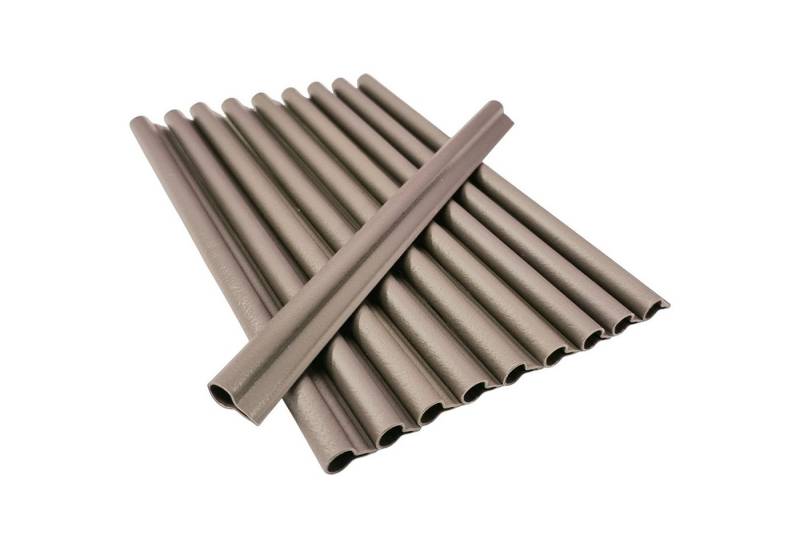 NYVI Sichtschutzstreifen Befestigungsclips für Sichtschutzstreifen - 30 Stück - Garten & Zaun, (30-St), Klemmschiene für Sichtschutz - Länge 19cm Breite 15mm Ø 7,9mm von NYVI