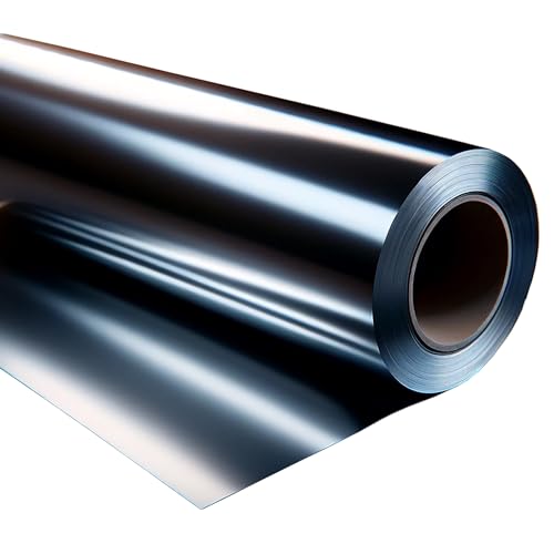 NYVI Sonnenschutz Fensterfolie NYVIScreen - Sonnenschutz, 99% UV-Schutz, 55% Wärmereflektion, Sichtschutz - Selbstklebende Spiegelfolie - 76 cm breite Streifen - 3 Meter lang von NYVI