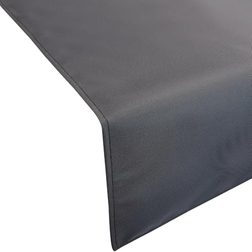 NYVI SunLounge Tischläufer XXL 50x200 cm Anthrazit - Outdoor Tischdecke Gartentischdecke mit Lotuseffekt - Wasserabweisend, Robust, Pflegeleicht NYVI SunLounge Tischläufer XXL 50x200 cm Anthrazit - Outdoor Tischdecke Gartentischdecke mit Lotuseffekt - Wasserabweisend, Robust, Pflegeleicht von NYVI