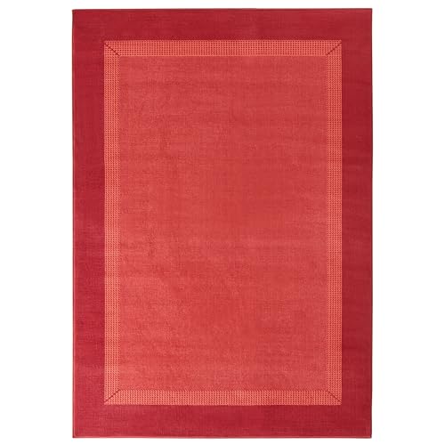 NYVI Teppich Basic - Strapazierfähig, Pflegeleicht, Vielseitig - Wohnteppich Läufer - 80x200 cm Rechteckig - Rot NYVI Teppich Basic - Strapazierfähig, Pflegeleicht, Vielseitig - Wohnteppich Läufer - 80x200 cm Rechteckig - Rot von NYVI