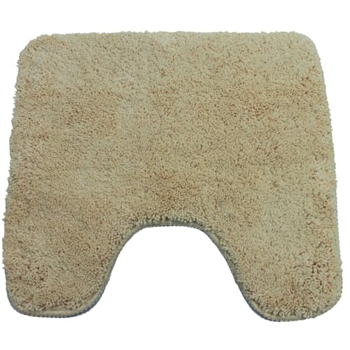 NYVI WC Vorleger NYVISpa Lasalle 45x50 cm Beige Mit Ausschnitt - Badvorleger - rutschfest, Saugfähig, Schnell Trocknend, Fußbodenheizung geeignet, Oeko-TEX, Waschbar, Weich NYVI WC Vorleger NYVISpa Lasalle 45x50 cm Beige Mit Ausschnitt - Badvorleger - rutschfest, Saugfähig, Schnell Trocknend, Fußbodenheizung geeignet, Oeko-TEX, Waschbar, Weich von NYVI