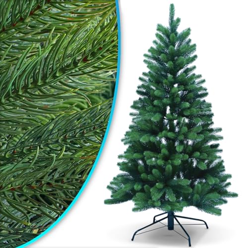 NYVI Weihnachtsbaum Xmas Premium 150 cm - Künstlicher Voll-PE Tannenbaum aus 100% Spritzguss - Täuschend echter Kunstbaum - B1 Schwer Entflammbar - Metallständer - Modularer Aufbau NYVI Weihnachtsbaum Xmas Premium 150 cm - Künstlicher Voll-PE Tannenbaum aus 100% Spritzguss - Täuschend echter Kunstbaum - B1 Schwer Entflammbar - Metallständer - Modularer Aufbau von NYVI