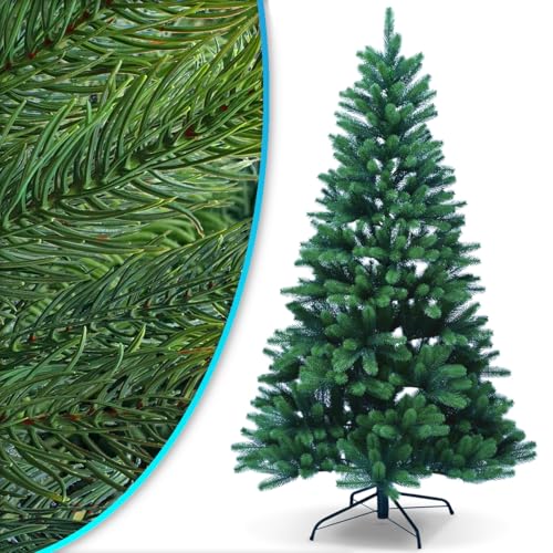 NYVI Weihnachtsbaum Xmas Premium 180 cm - Künstlicher Voll-PE Tannenbaum aus 100% Spritzguss - Täuschend echter Kunstbaum - B1 Schwer Entflammbar - Metallständer - Modularer Aufbau NYVI Weihnachtsbaum Xmas Premium 180 cm - Künstlicher Voll-PE Tannenbaum aus 100% Spritzguss - Täuschend echter Kunstbaum - B1 Schwer Entflammbar - Metallständer - Modularer Aufbau von NYVI