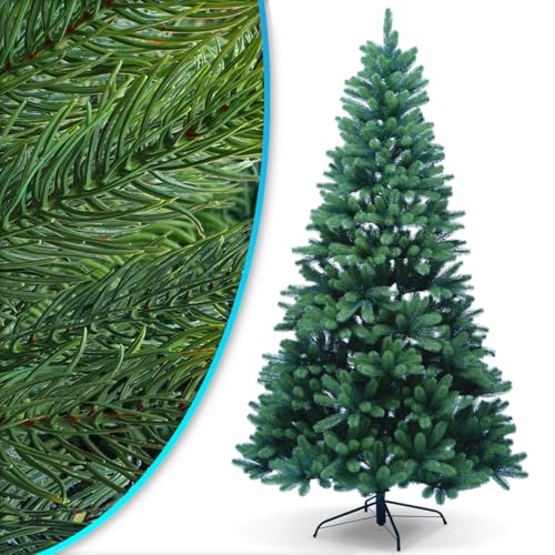 NYVI Weihnachtsbaum Xmas Premium 210 cm - Künstlicher Voll-PE Tannenbaum aus 100% Spritzguss - Täuschend echter Kunstbaum - B1 Schwer Entflammbar - Metallständer - Modularer Aufbau NYVI Weihnachtsbaum Xmas Premium 210 cm - Künstlicher Voll-PE Tannenbaum aus 100% Spritzguss - Täuschend echter Kunstbaum - B1 Schwer Entflammbar - Metallständer - Modularer Aufbau von NYVI