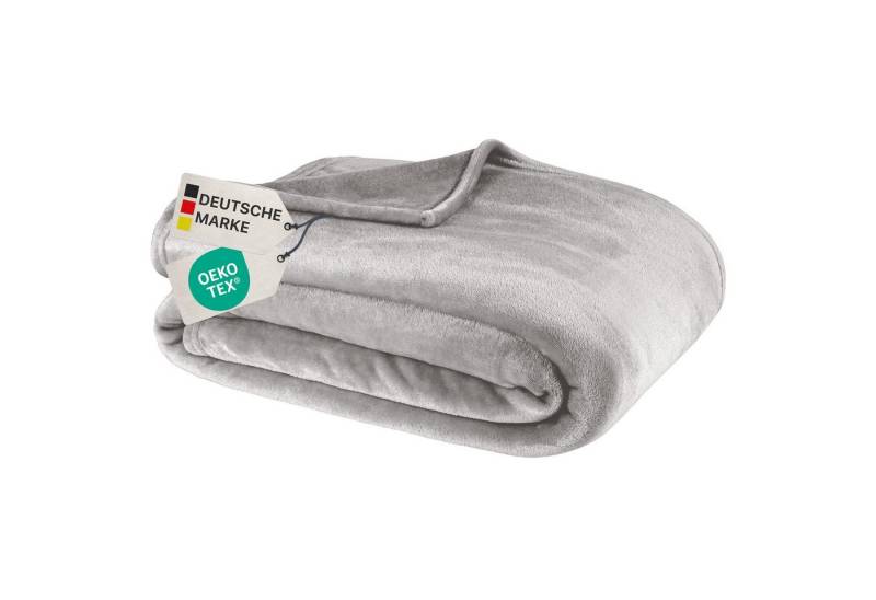 Wohndecke Kuscheldecke Cashmere Touch 150x200 cm Kiesel Grau Sofadecke, NYVI, Kuschelweiche Wohndecke fürs Sofa, Warm & Weich Wohndecke Kuscheldecke Cashmere Touch 150x200 cm Kiesel Grau Sofadecke, NYVI, Kuschelweiche Wohndecke fürs Sofa, Warm & Weich von NYVI