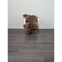 Echter Schaffell Teppich, Weiche Dichte Wolle Seltene Farbe 100% Natürliche #b448 von NYsheepskin