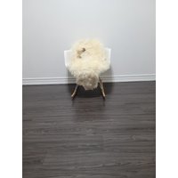 Echter Schaffell Teppich, Weiche Dichte Wolle Seltene Farbe 100% Naturbelassen #b353 von NYsheepskin